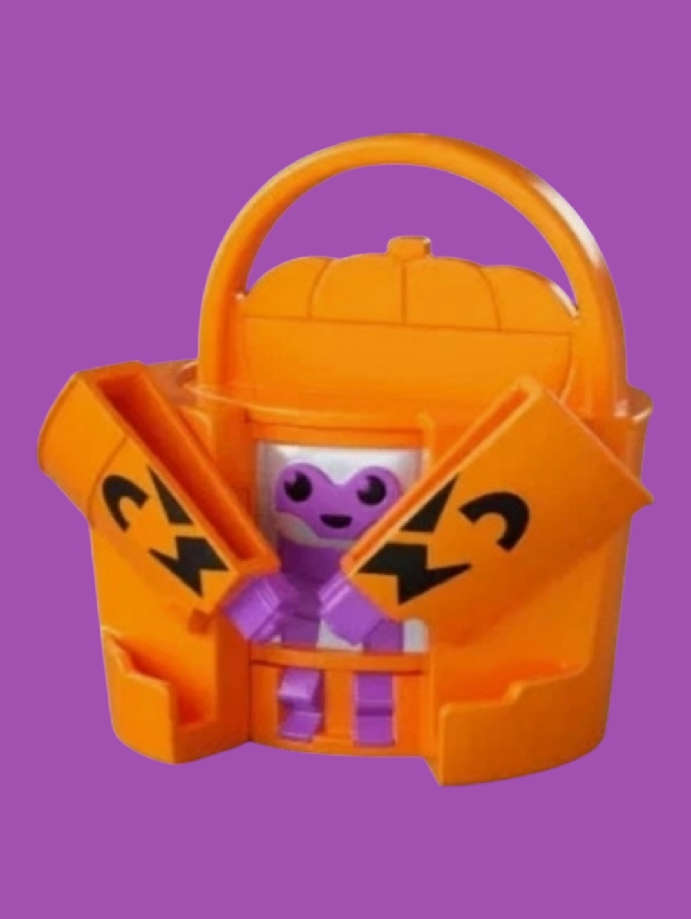 2026 McDonald’s Changeables Happy Meal Toy Boo Bot #5 Halloween Boo Bucket New